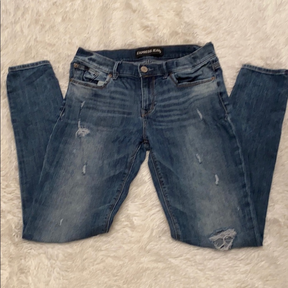 Express Jeans Mid Rise - Picture 2 of 4